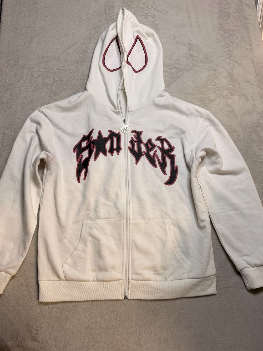 Y2K Spider Man Zip Up Hoodie